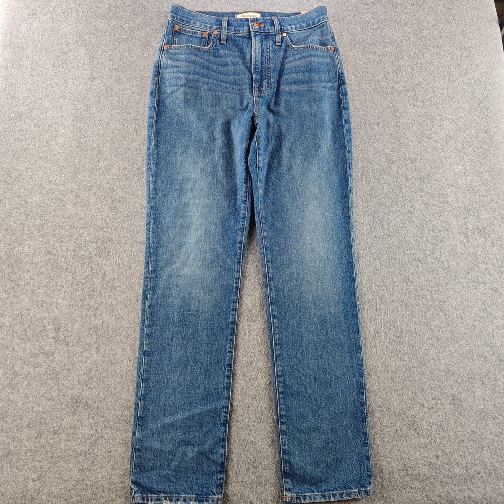 Madewell Perfect Vintage Full Length Jeans Womens 29 High Rise AN322 NWT Blue